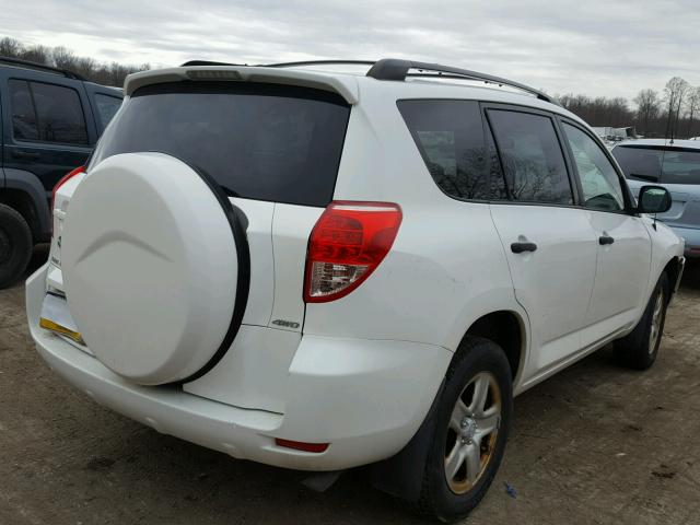 JTMBD33V566012298 - 2006 TOYOTA RAV4 WHITE photo 4