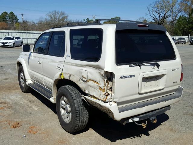 JT3GN87R529000470 - 2002 TOYOTA 4RUNNER LI WHITE photo 3