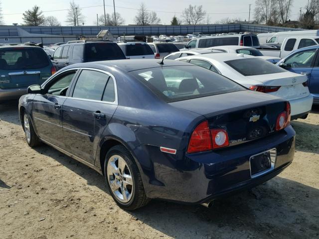 1G1ZC5EB3AF299965 - 2010 CHEVROLET MALIBU 1LT BLUE photo 3