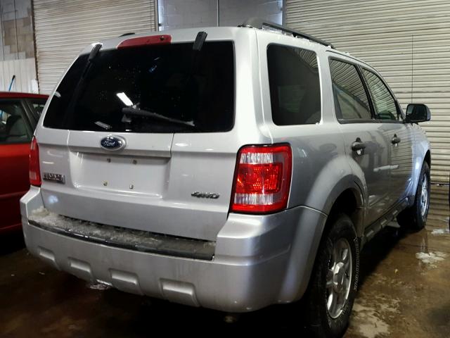 1FMCU93GX9KC45965 - 2009 FORD ESCAPE XLT SILVER photo 4