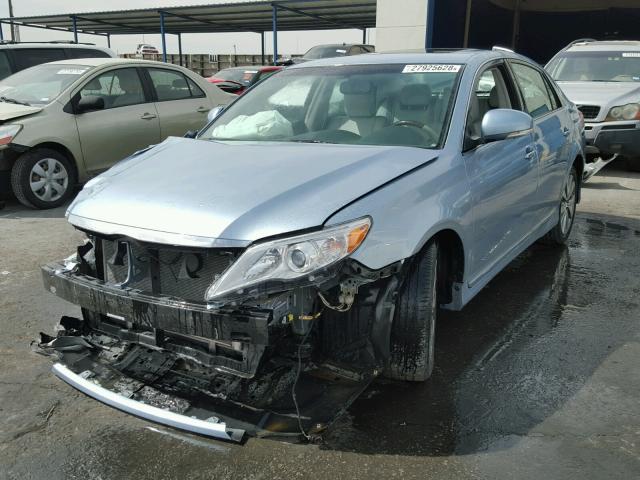 4T1BK3DB4BU418178 - 2011 TOYOTA AVALON BAS BLUE photo 2