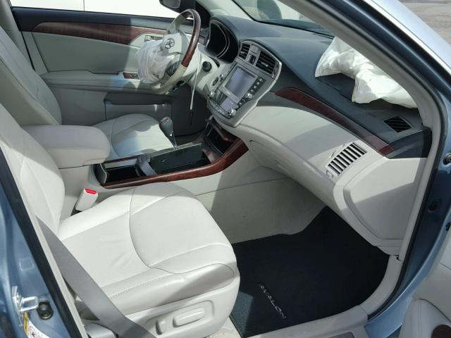4T1BK3DB4BU418178 - 2011 TOYOTA AVALON BAS 蓝色 照片 5