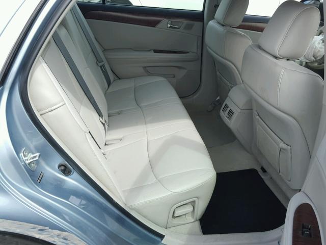 4T1BK3DB4BU418178 - 2011 TOYOTA AVALON BAS 蓝色 照片 6