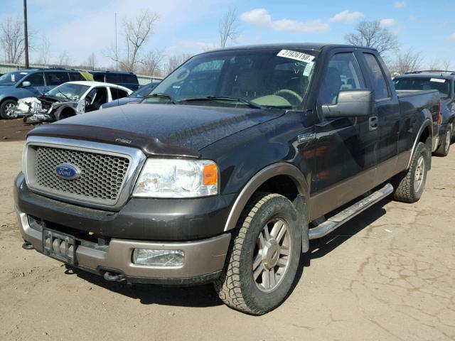 1FTPX14565NA76726 - 2005 FORD F150 BROWN photo 2