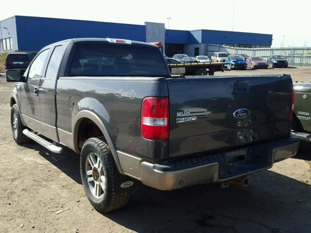 1FTPX14565NA76726 - 2005 FORD F150 BROWN photo 3