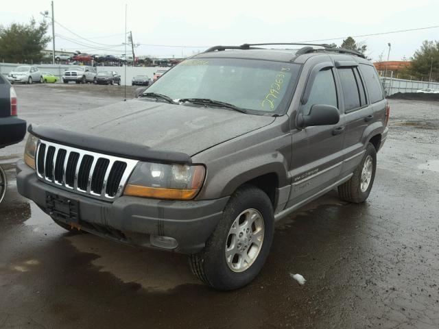 1J4GW48S3YC273612 - 2000 JEEP GRAND CHER GRAY photo 2