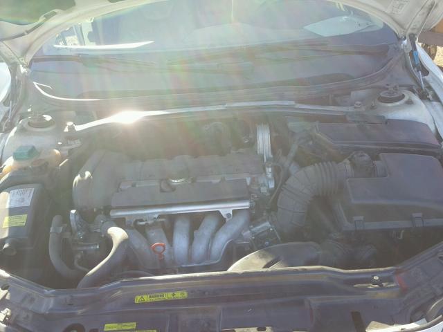 YV1RS61R012076738 - 2001 VOLVO S60 WHITE photo 7