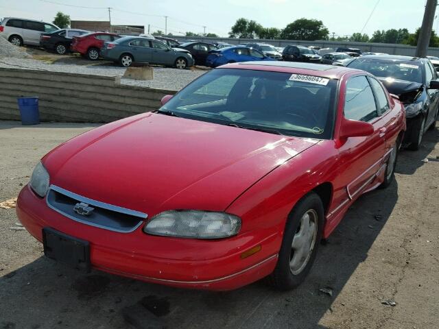 2G1WW12M7T9154660 - 1996 CHEVROLET MONTE CARL 红色 照片 2