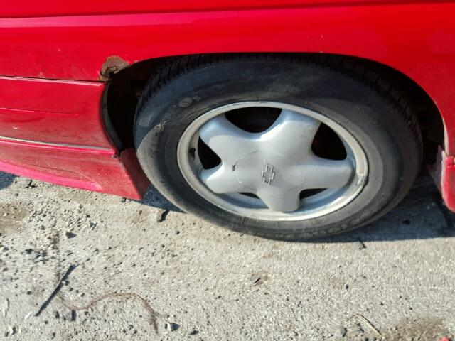 2G1WW12M7T9154660 - 1996 CHEVROLET MONTE CARL 红色 照片 9