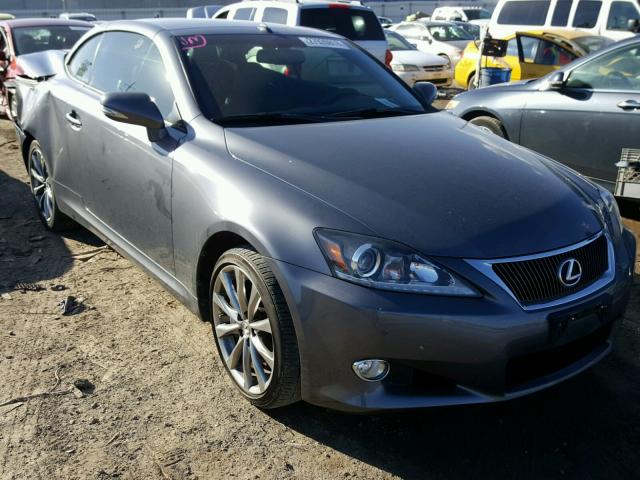 JTHFE2C23E2510048 - 2014 LEXUS IS 350 GRAY photo 1