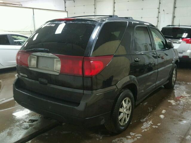 3G5DA03E84S514190 - 2004 BUICK RENDEZVOUS BLACK photo 4