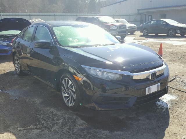 2HGFC2F75JH521537 - 2018 HONDA CIVIC EX შავი ფოტო 1