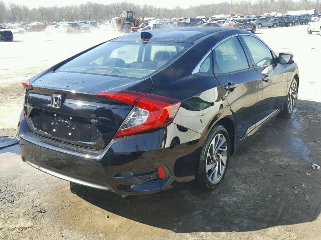 2HGFC2F75JH521537 - 2018 HONDA CIVIC EX შავი ფოტო 4