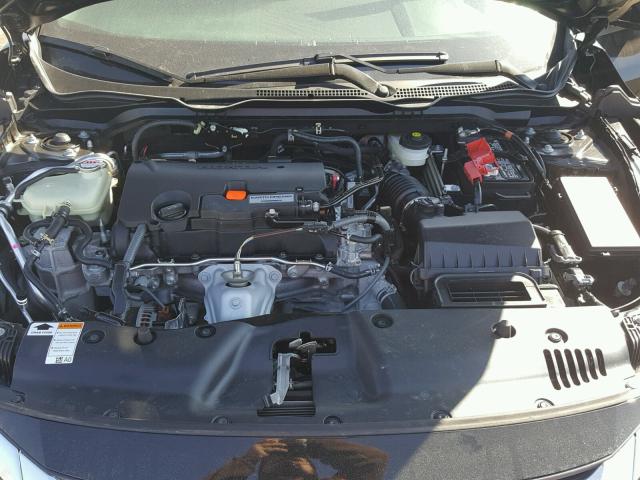 2HGFC2F75JH521537 - 2018 HONDA CIVIC EX შავი ფოტო 7