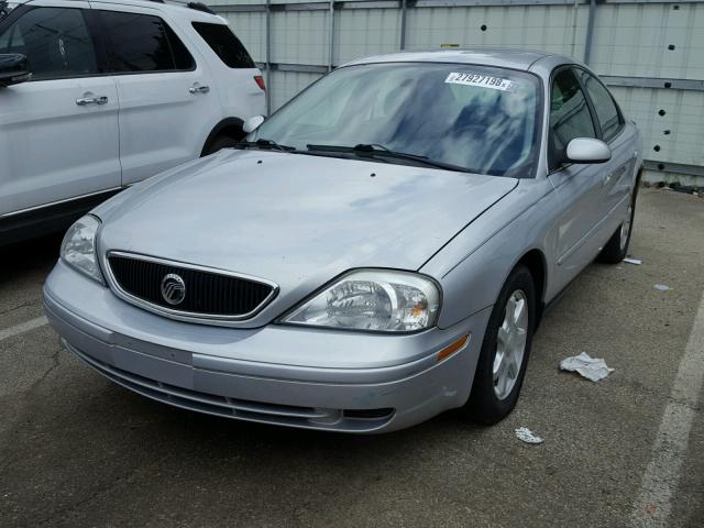 1MEFM50U93G623433 - 2003 MERCURY SABLE GS SILVER photo 2