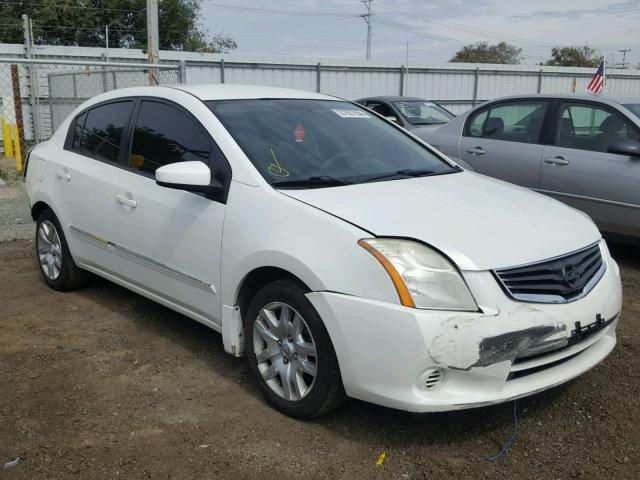 3N1AB6AP4AL659266 - 2010 NISSAN SENTRA 2.0 WHITE photo 1