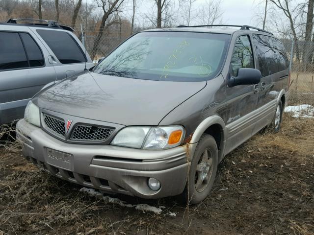 1GMDX03E23D244486 - 2003 PONTIAC MONTANA TAN photo 2