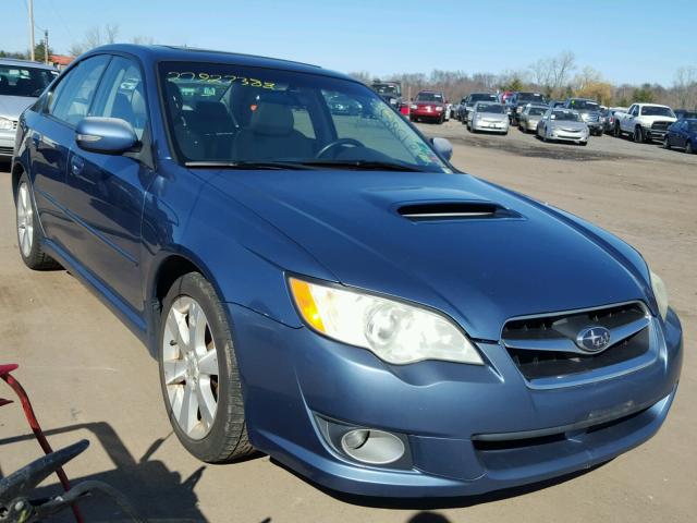 4S3BL676284200010 - 2008 SUBARU LEGACY GT BLUE photo 1