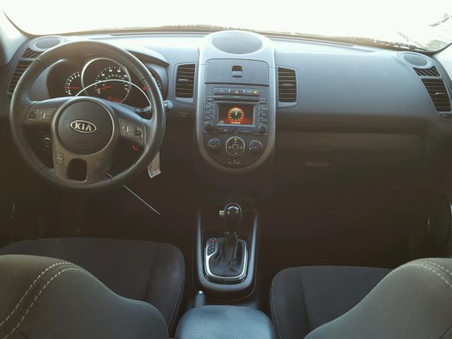 KNDJT2A67C7418819 - 2012 KIA SOUL + BLACK photo 9