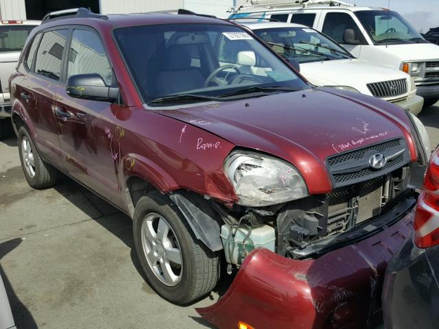 KM8JM12B38U711477 - 2008 HYUNDAI TUCSON GLS RED photo 1