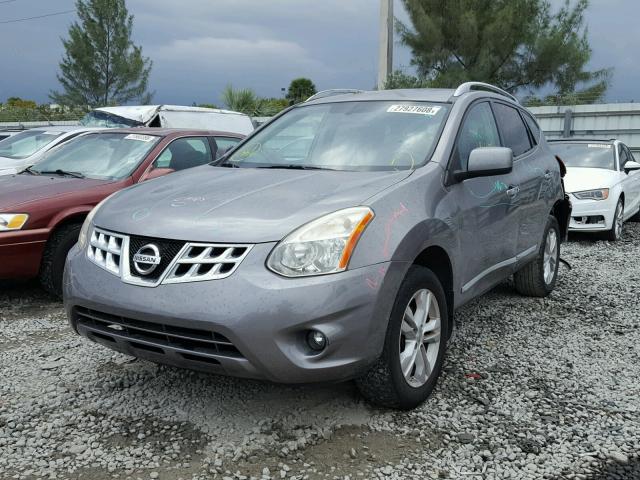 JN8AS5MT3CW274976 - 2012 NISSAN ROGUE S BROWN photo 2