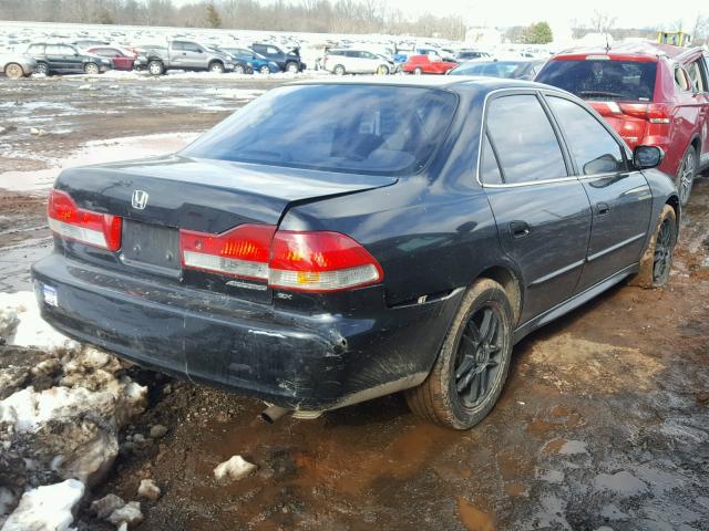 1HGCG66891A071624 - 2001 HONDA ACCORD EX BLACK photo 4