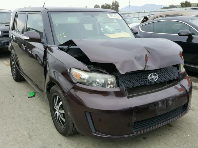 JTLKE50E581040880 - 2008 TOYOTA SCION XB 勃艮第红 照片 1