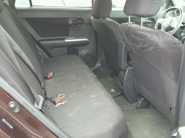 JTLKE50E581040880 - 2008 TOYOTA SCION XB 勃艮第红 照片 6
