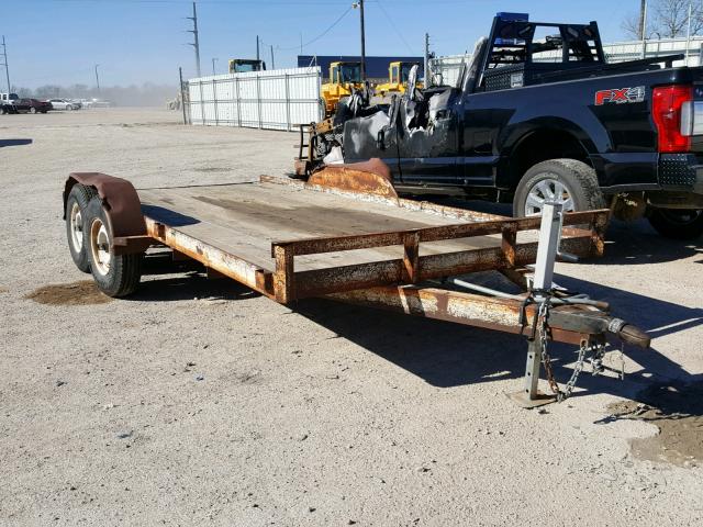 1C9FS162277230585 - 1996 UTILITY TRAILER BROWN photo 1