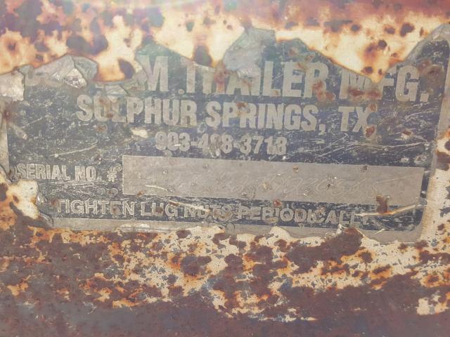 1C9FS162277230585 - 1996 UTILITY TRAILER BROWN photo 10