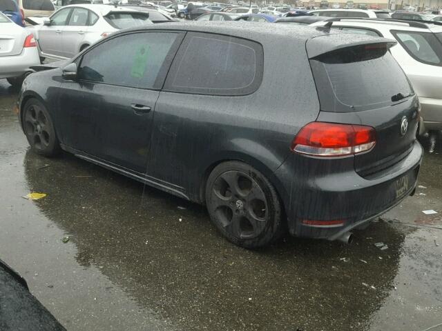 WVWED7AJ7AW237254 - 2010 VOLKSWAGEN GTI GRAY photo 3