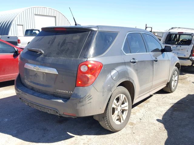 2CNALBEW8A6389883 - 2010 CHEVROLET EQUINOX LS BLUE photo 4