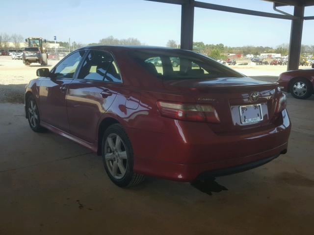 4T1BE46K57U114715 - 2007 TOYOTA CAMRY NEW RED photo 3