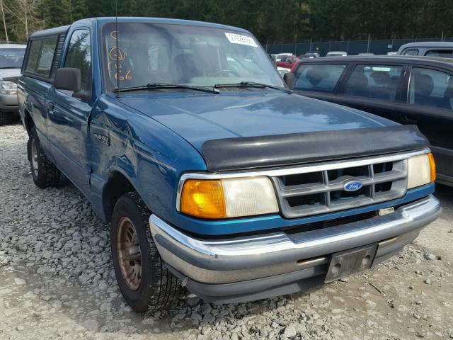 1FTCR10A5PPB64685 - 1993 FORD RANGER BLUE photo 1