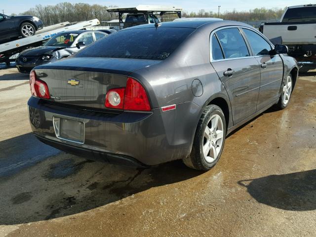 1G1ZB5EB2AF308058 - 2010 CHEVROLET MALIBU LS 石墨色 照片 4