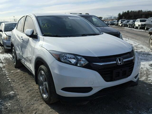 3CZRU5H36JM101253 - 2018 HONDA HR-V LX WHITE photo 1