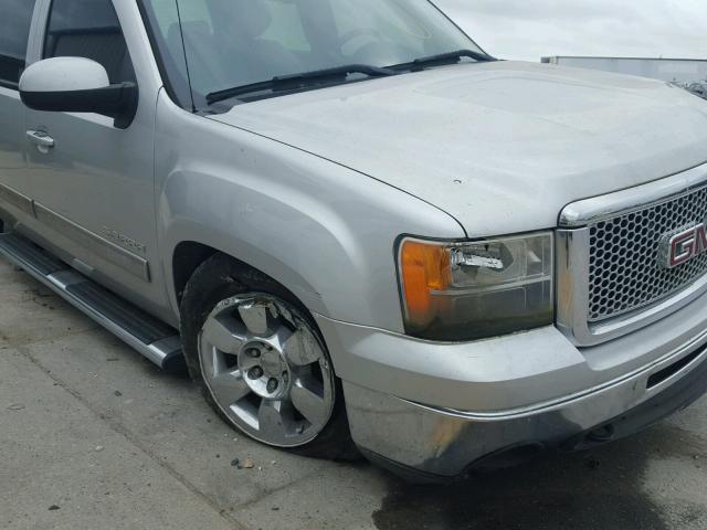 3GTRCWE04AG251577 - 2010 GMC SIERRA C15 SILVER photo 9