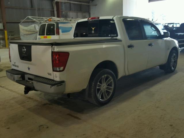 1N6AA07A74N526907 - 2004 NISSAN TITAN XE WHITE photo 4