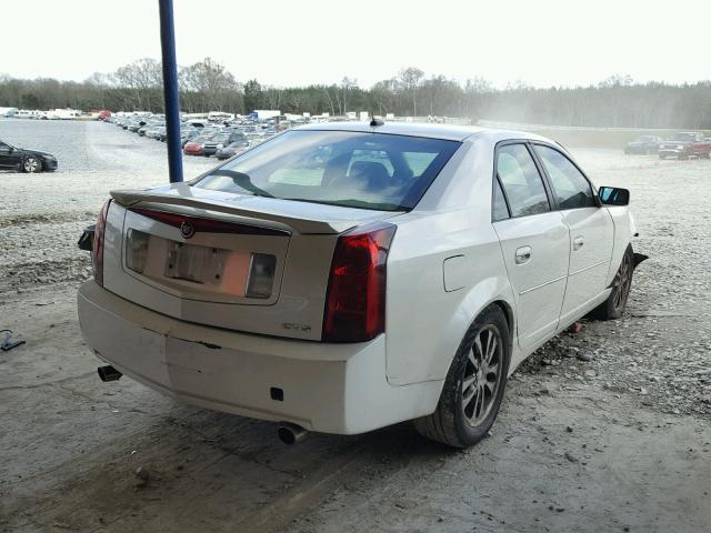 1G6DP567050137576 - 2005 CADILLAC CTS HI FEA WHITE photo 4