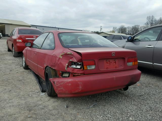 1HGEJ8148VL127489 - 1997 HONDA CIVIC EX Qırmızı foto 3