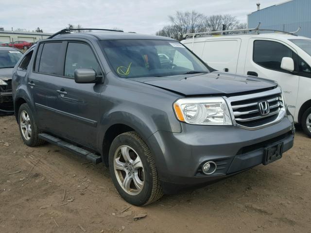 5FNYF4H4XCB022397 - 2012 HONDA PILOT EX GRAY photo 1