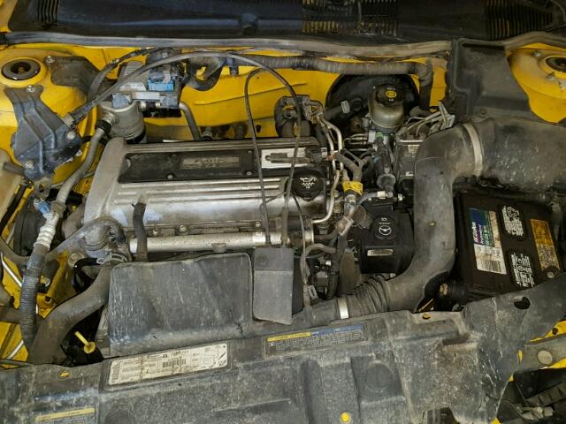 1G2JB12F137363848 - 2003 PONTIAC SUNFIRE YELLOW photo 7