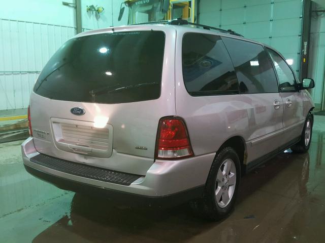 2FMZA57654BA61646 - 2004 FORD FREESTAR S SILVER photo 4