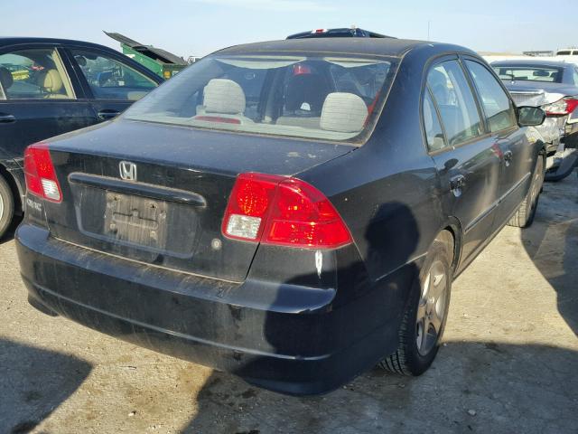 JHMES26754S002027 - 2004 HONDA CIVIC EX შავი ფოტო 4