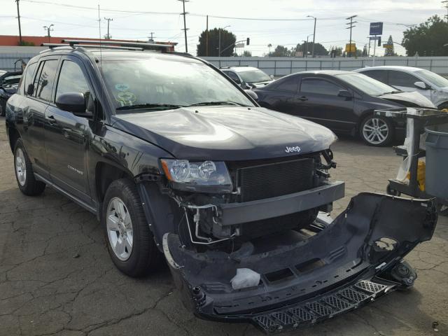 1C4NJCBA3ED843152 - 2014 JEEP COMPASS SP BLACK photo 1