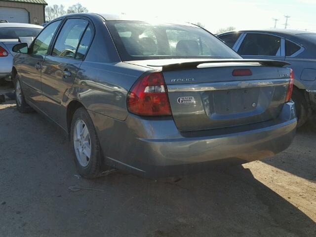 1G1ZT54874F102211 - 2004 CHEVROLET MALIBU LS ნაცრისფერი ფოტო 3