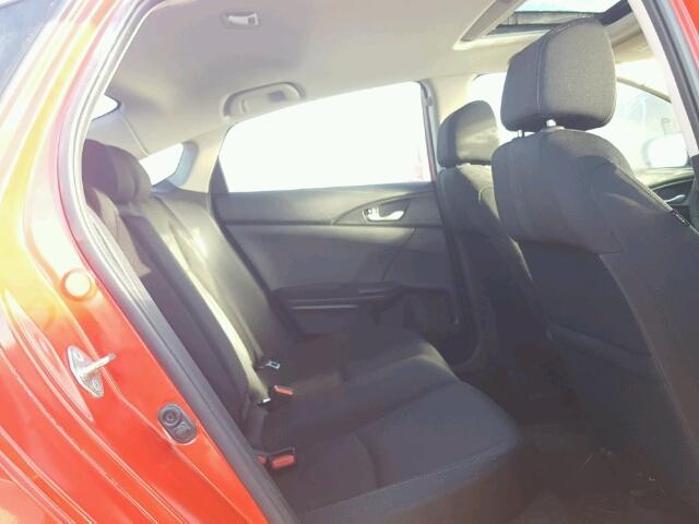 2HGFC2F73HH503368 - 2017 HONDA CIVIC EX წითელი ფოტო 6