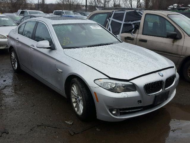 WBAFU7C52CDU65050 - 2012 BMW 535 XI SILVER photo 1