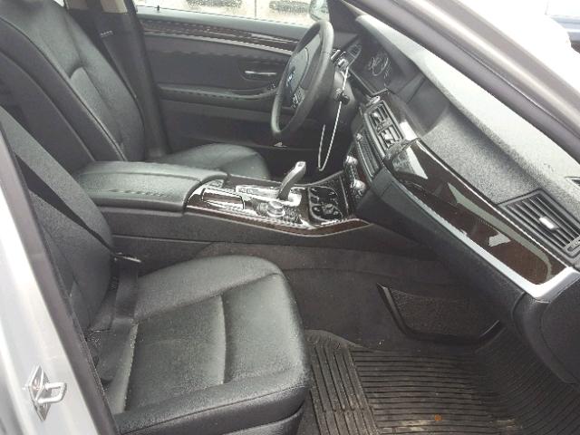 WBAFU7C52CDU65050 - 2012 BMW 535 XI ვერცხლისფერი ფოტო 5
