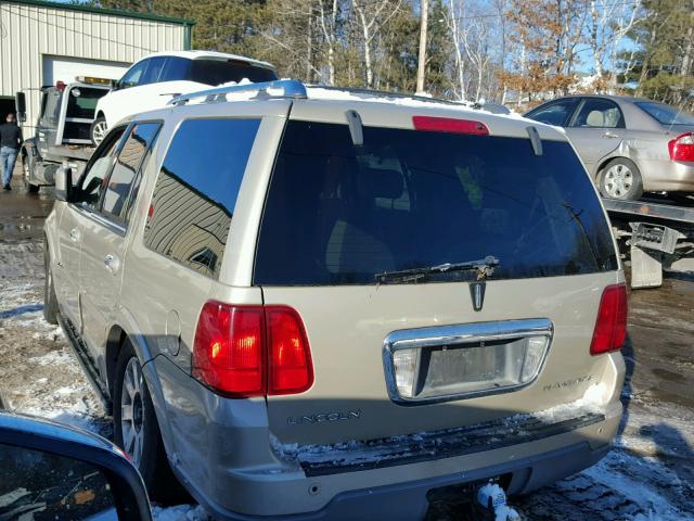 5LMFU28R54LJ04672 - 2004 LINCOLN NAVIGATOR Braun Foto 3